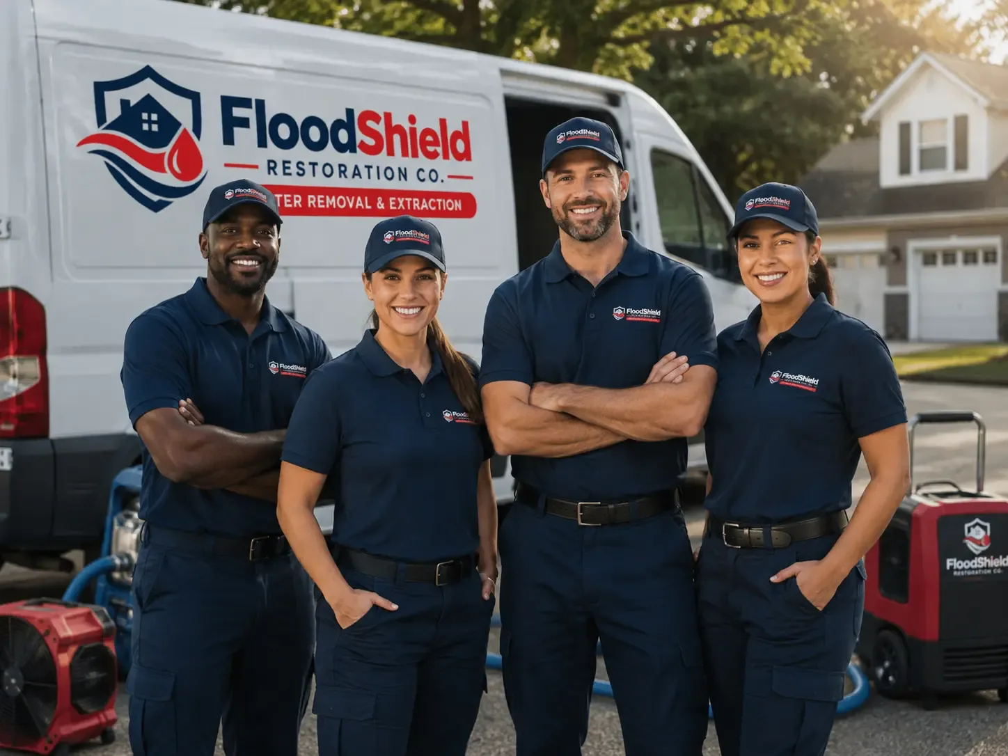 Flood Damage Restoration company in Lyon Station, PA